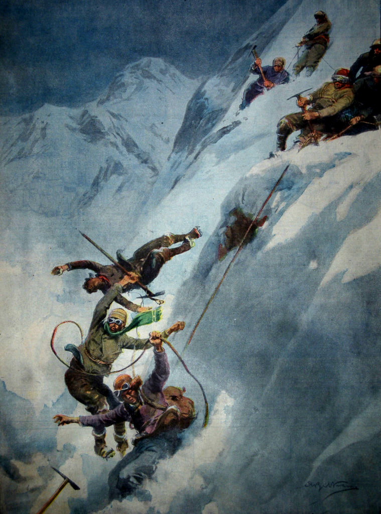 I Disegni di Achille Beltrame: All'assalto dell'Everest