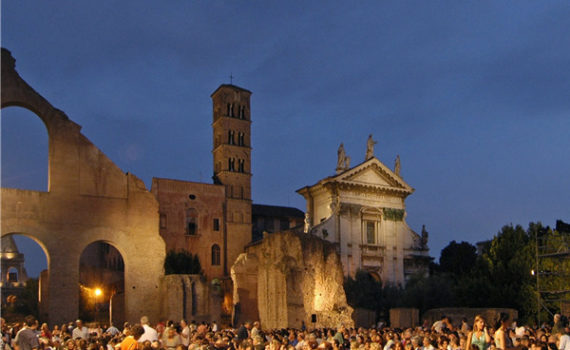 Incontri letterari della Milanesiana alla Basilica di Massenzio