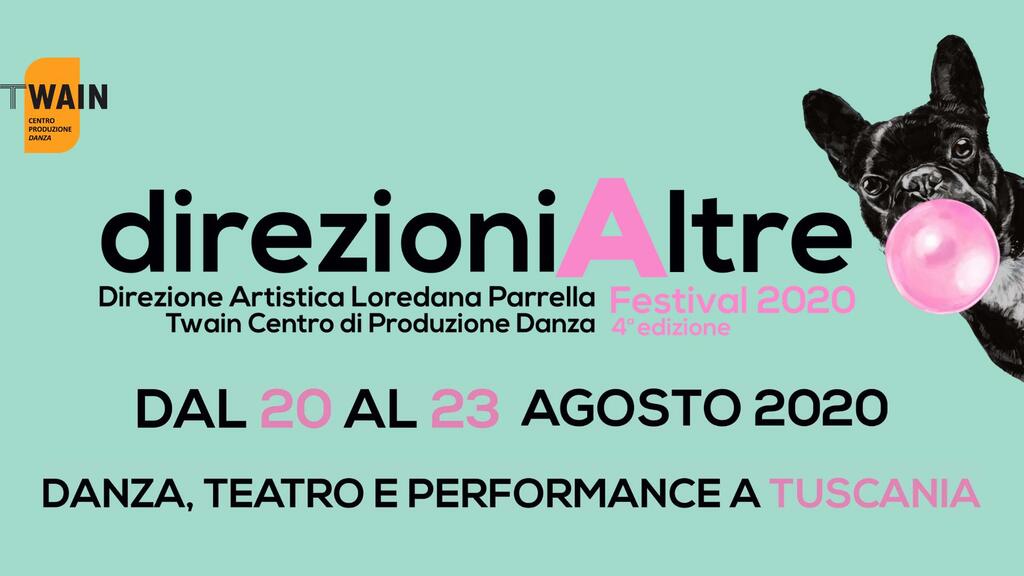 DirezioniAltre Festival 2020 - Danza, teatro e performance