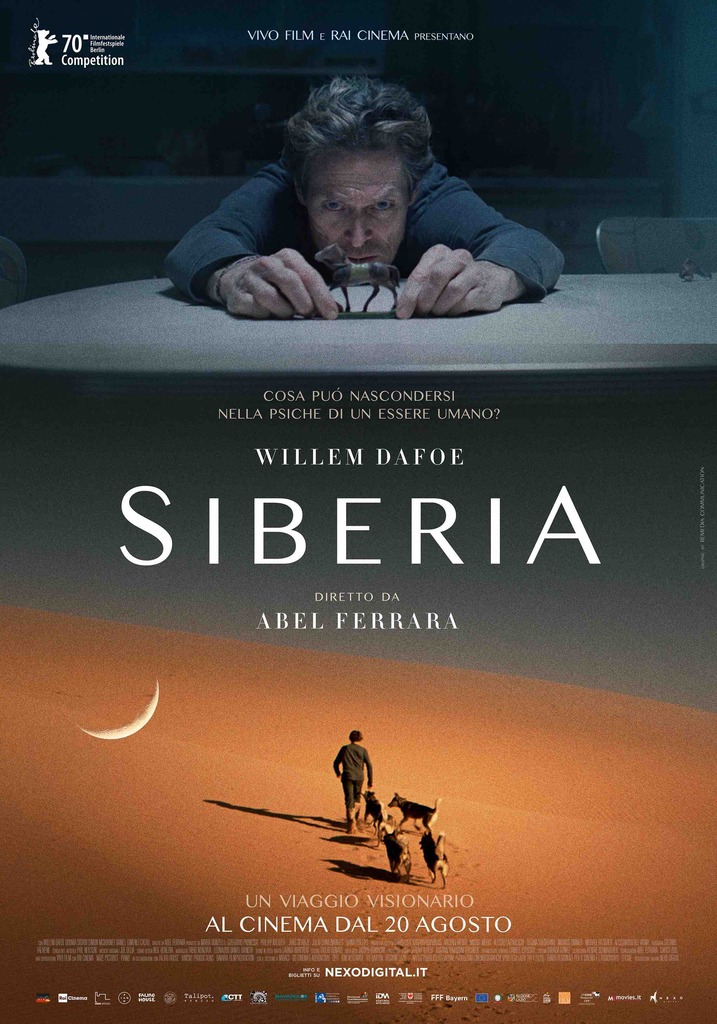 "Siberia". il nuovo film di Abel Ferrara con Willem Dafoe