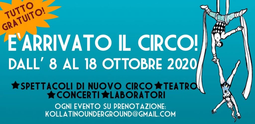 Anomalie 2020:  dieci giorni di laboratori, spettacoli di teatro, nuovo circo e concerti.