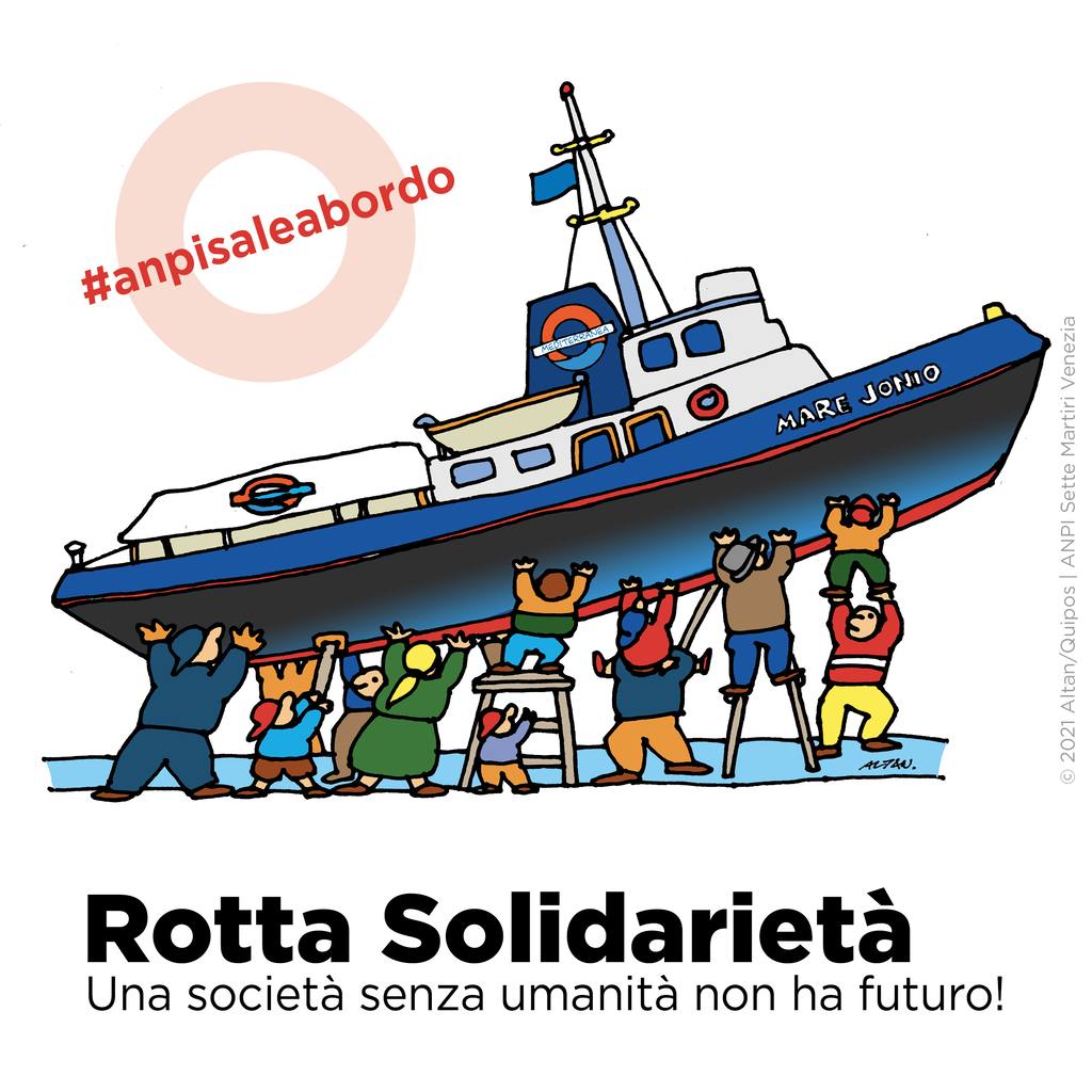 Rotta solidarietà - Una società senza umanità non ha futuro!