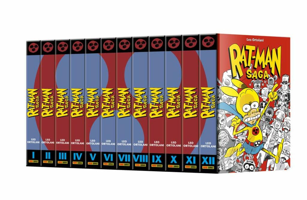 "Rat-Man Saga" di Leo Ortolani (Vol. 1-12)