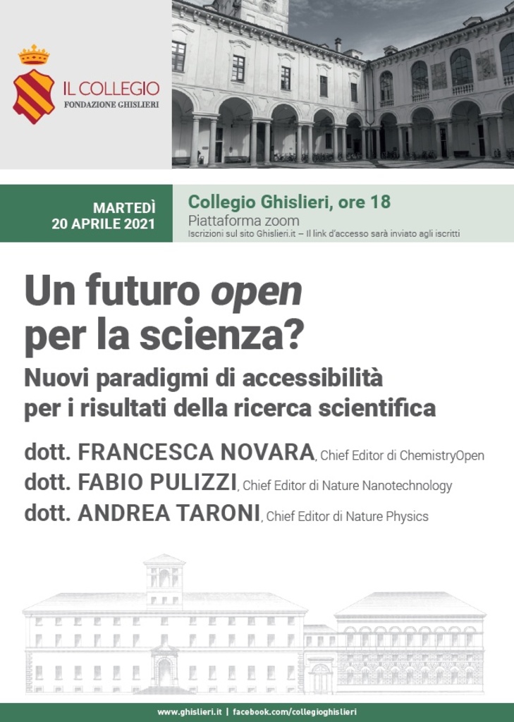 Un futuro "open" per la Scienza? Nuovi paradigmi di accessibilità per i risultati della ricerca scientifica