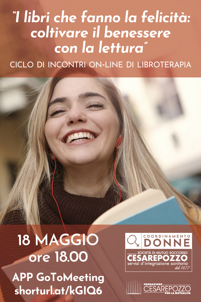 Coltivare il benessere con la lettura: ciclo di cinque incontri online di libroterapia