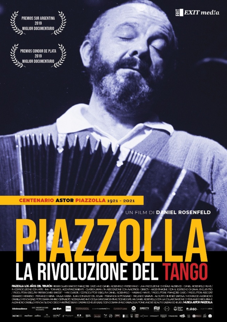 "Piazzolla. La rivoluzione del tango" di Daniel Rosenfeld da ottobre al cinema