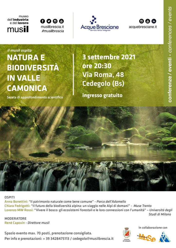 Natura e biodiversità in Valle Camonica - Serata di approfondimento scientifico