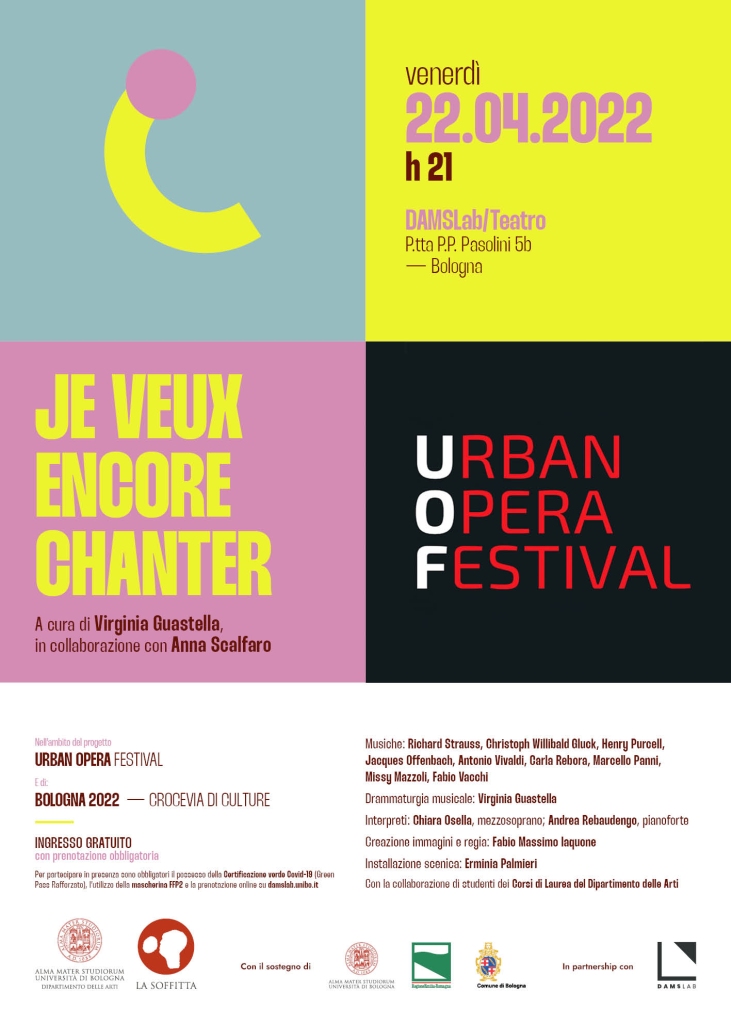 Urban Opera Festival 2022 - Je veux encore chanter