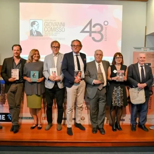 Le terne finaliste del Comisso 2024 e la vincitrice del Comisso Under 35 Rotary Club Treviso